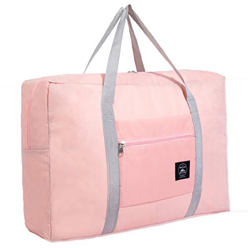 Foldable Large Travel Duffel Duffle Bag Overnight Carryon Bag Weekend Bag Water Rresistant