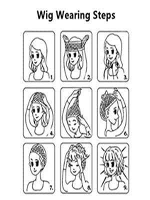 Miniatura 9 de Swiking Peluca media rosa mitad negra para mujer, cabello sintético largo rizado, resistente al calor, peluca completa natural para uso diario,