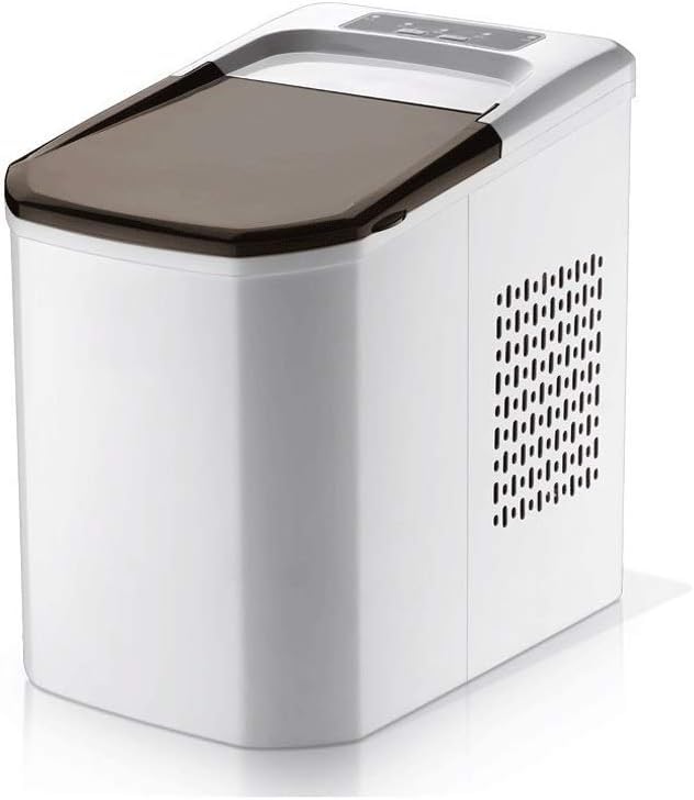 Fabricadora de hielo portátil para mesa, dispensador de agua, ideal para cocina miniatura 1