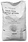 Esco Kristall Natursalz feine Körnung Reines Steinsalz ohne Zusätz, 1er Pack (1 x 25 kg)