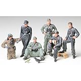 タミヤ 1/35 ミリタリーミニチュアシリーズ No.201 ドイツ陸軍 戦車兵 小休止セット プラモデル タミヤ 1/35 ミリタリーミニチュアシリーズ No.201 ドイツ陸軍 戦車兵 小休止セット プラモデル