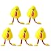 NUOBESTY 5 Pcs Jouets D'autruche Marionnettes à Cordes Drôle Tirer Chaîne en Peluche Autruche Marionnette Jouet pour Enfants Enfants de Plus de 3 Ans Cadeau Parfait (Jaune)