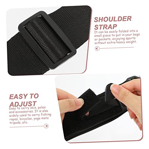 Ski Shoulder Straps Snowboard Shoulder Strap Kids Snowboard Fishing Rod Carrier Boot Carry Sling Child Nylon, Polyester-Blend, Leather Belt Handle Strap Grey Ski And Pole Holder #TOP5