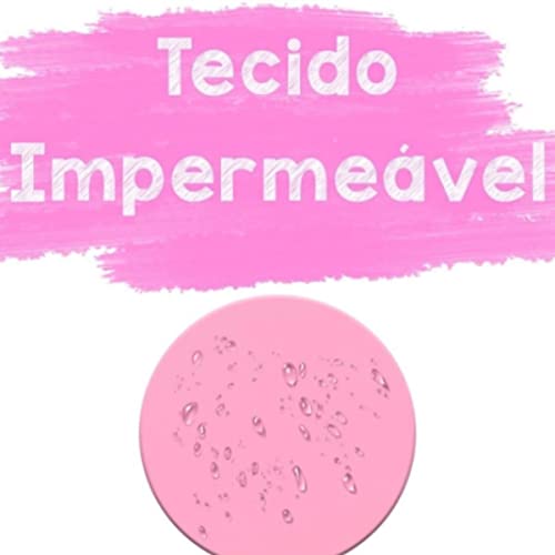 Mochila Bolsa Saída Maternidade Gestante Nova Multifunção Yepp Bags (Rosa)