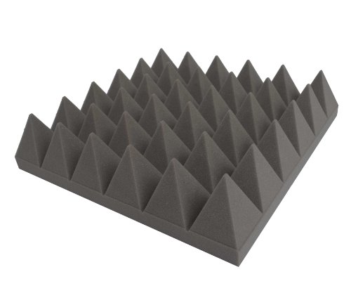 Pro Acoustic AFP100 – 14 -Pcs Pack Acoustic Foam Panels – Acoustic Panels for Studio, Home, Cinema – Fireproof Noise-Reduction Foam Wedges – 425 x 425 x 100mm