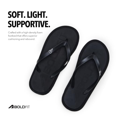 Image of Boldfit Slippers for Man Soft Cushioned Flip Flops for Man Comfortable Chappal for Men Lightweight Slippers for Men Indoor and Outdoor Chappal Mens Flip Flop Cushioned Footbed Footwear for Boys