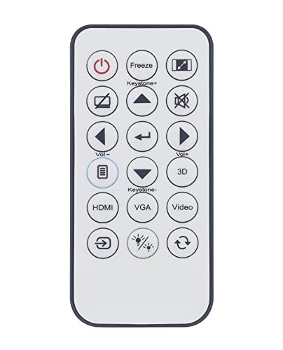 Aulcmeet Hr21G-Yhgd01 Replacement Remote Control Compatible With Optoma Projector Eh331 Eh334 Eh335 S331 X340 X341 W330 H114 #TOP19