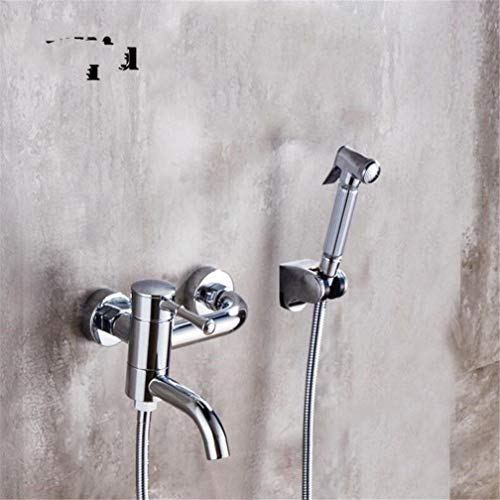 Pistolet buse bidet mural eau chaude froide pour douche de toilette WC