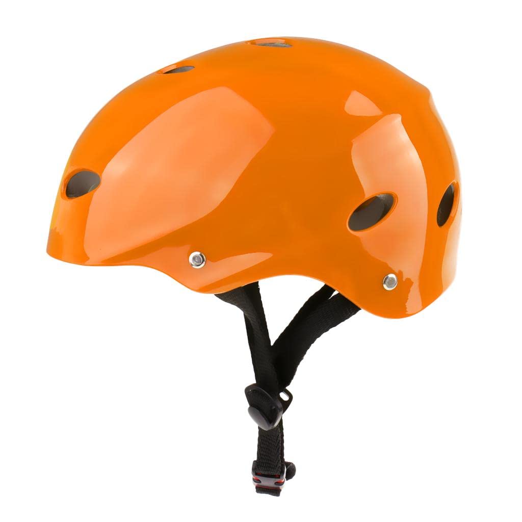 Casco de seguridad para deportes acuáticos talla L naranja