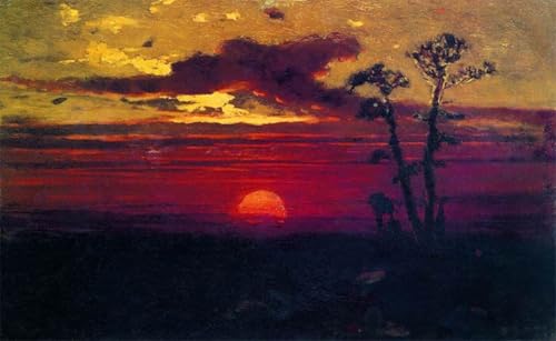 Peinture coucher de soleil Arkhip Kuindzhi impression premium 60x90cm
