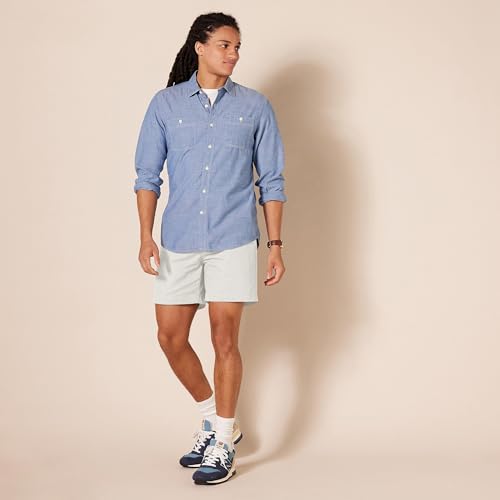 Image of Amazon Essentials Men's Classic-Fit 7 inch Chino Shorts