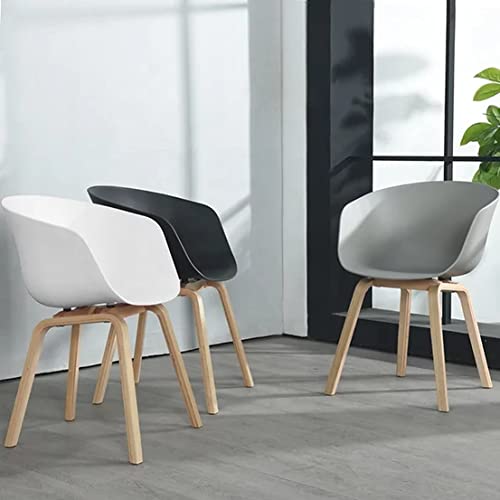 Image of Set of 2 Modern, Designer Chair for Home, Cafe, Hotel & Office (Black)
