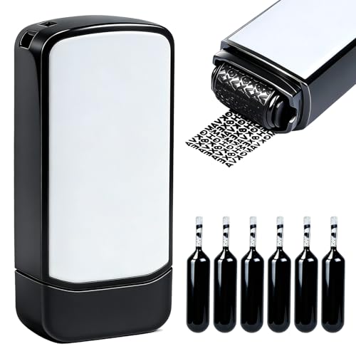 Address Blocker StampConfidential Roller Stamps 16mm Wide Identity Theft Protection Roller Stamp Set Data Defender Data Blocker Address Stamps Privacy Safety Road Stamp Rollers with 6 Refills