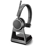 Hervorragende Audioqualität Plantronics Bluetooth-Mono-Headset \'Voyager 4210 UC\' USB-A BT-Dongle, SoundGuard-Technologie, Mikrofonarm, Tasten am Headset, Schwarz, One Size