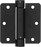 Vista 3 de N350-827 Bisagra de resorte, 3.5 pulgadas, bronce aceitado