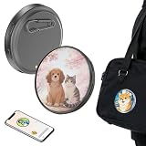 2026 New Electronic Badge Digital Display Pin - 1.7'' IPS Touch Screen Digital Display Pin, Custom Anime Photo/Video Slideshow for Ita Bag Cosplay & Convention Otaku Accessory (Black)