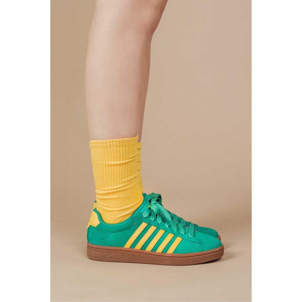 K-Swiss Damen Court TIEBRK II SDE Sneaker, Green, 38 EU
