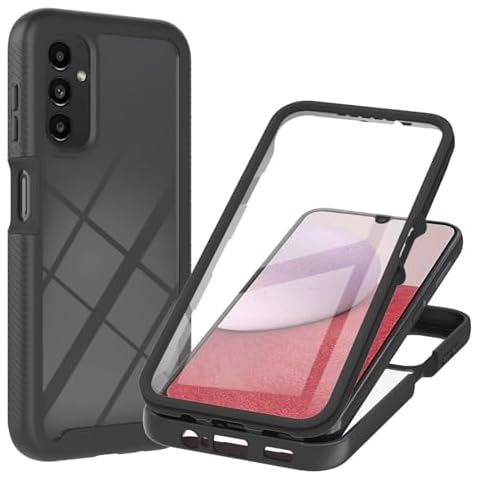 Dfjhure Samsung Galaxy A13 4G Case with Screen Protector Cover
