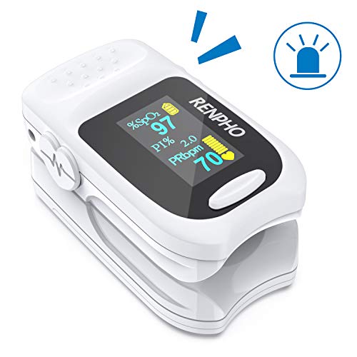 Pulse Oximeter Fingertip, RENPHO FDA Approved Pulse Oximeter Monitor, Accurate Reading Pediatric