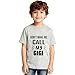 Don't Make Me Call My Gigi T-Shirt Boy Girl Shirts Grandma Funny Toddler T-Shirt Grey