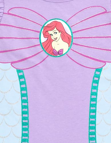 Image of Disney Girls' 2-Pack Short Sleeve T-Shirts Toddler to Big Kid