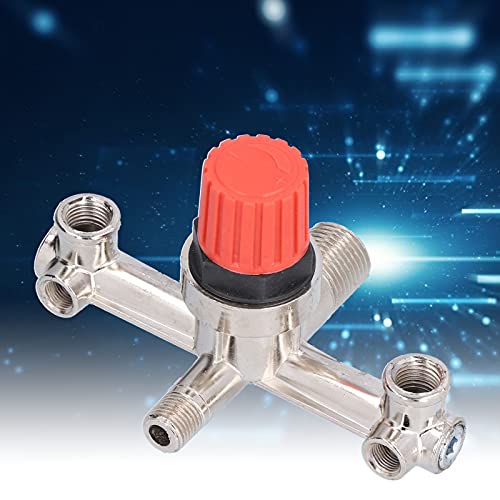 Regulador de pressão de compressor de ar Crazy Sales, tubo de saída dupla para compressor de ar e in