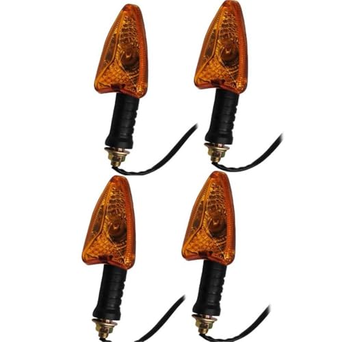 Clignotants Universels 12V Moto Pour CG250 avec Indicateur Halogène Orange