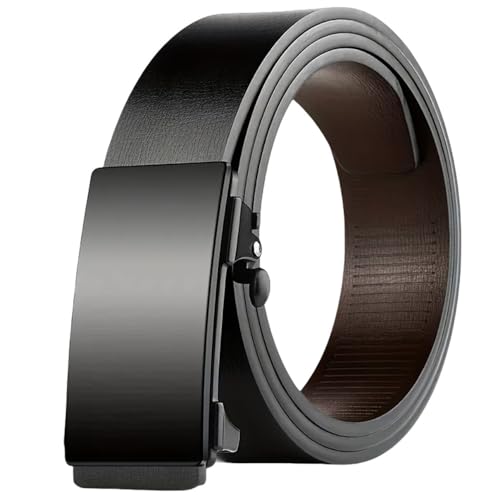 Ceinture en cuir pour homme boucle automatique pour pantalon de travail