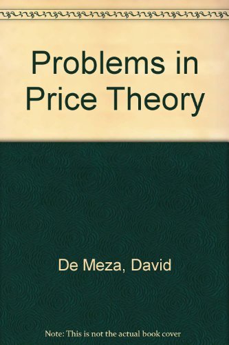 Problems in Price Theory 0226142949 Book Cover