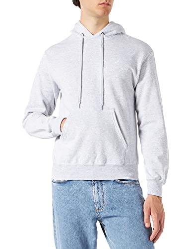 Fruit of the Loom Herren Kapuzenpullover, Grau (Charcoal), Large