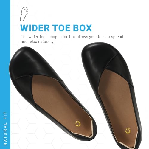 Xero Shoes Women's Phoenix Leather Barefoot Ballet Flat2