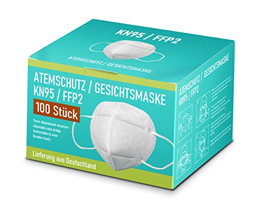 Preisvergleich Produktbild Mundschutz Masken 100 Stück Maske Schutzmaske, Pollenschutz, staubdichter, Gesichtsschutz