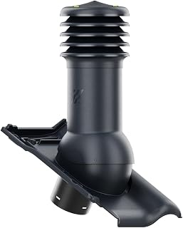 Kamin Schornstein HIVENT 125 für Tondachziegel Creaton Titania Dachziegel Lüfter Dachlüfter (shiefer)