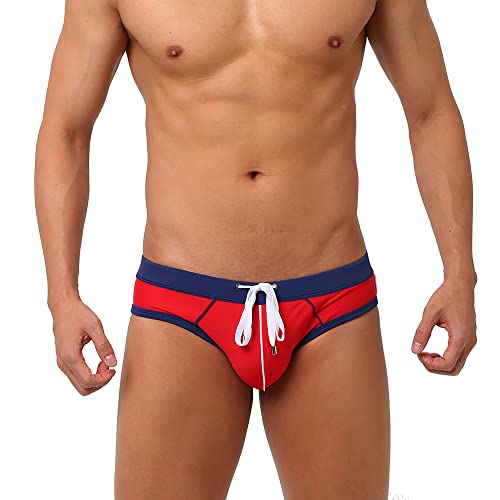 UXH Men's Swimwear Swim Briefs Beach Short Pants2