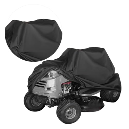 Housse pour machine à gazon facile à ranger coupe-vent