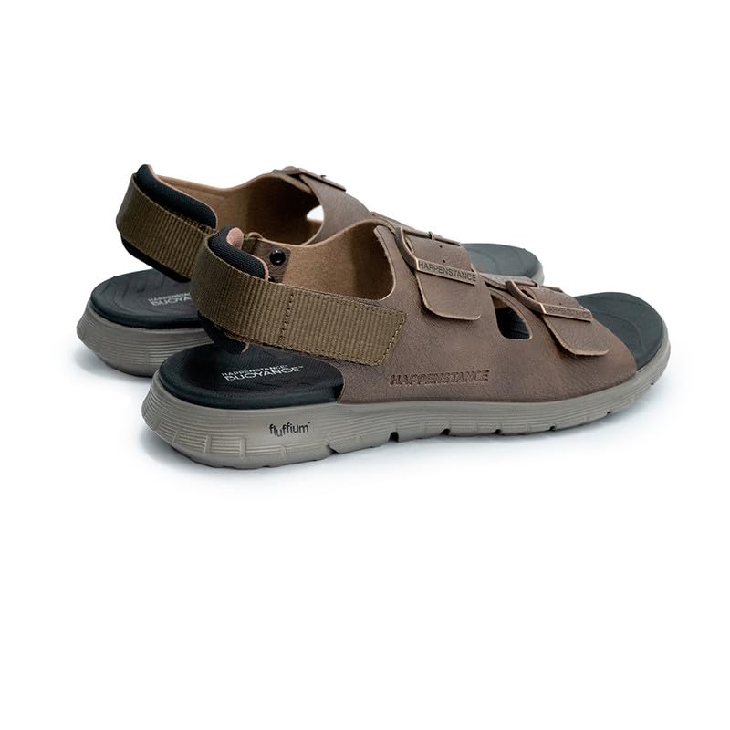 Image of HAPPENSTANCE | Hunk SliderMen's Sandal - Comfortable Casual Slip-On Sandals for Men | Lightweight Outdoor & Indoor