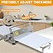 Dfdieratve Folding Dough Sheeter, Compact Dough Sheeter, Manual Dough Roller Machine,Sheeter Thickness Adjustable 0.2-25mm,Stainless Steel Dough Machine, for Bread Marzipan and Puff Pastry A300
