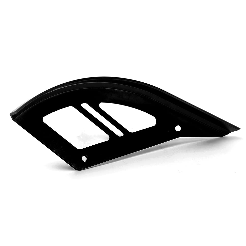 Modeer Para Tmax 560 Tech Max Tmax 530 SX DX Todos los años Motocicleta Pinzas Soportes Disco de Freno Trasero Rotor Guard tmax530 tmax560 Techmax Accesorios (Negro-1)