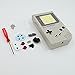 Carcasa completa de repuesto para Nintendo Gameboy Classic 1989 GB DMG consola, parte de reparación, color gris