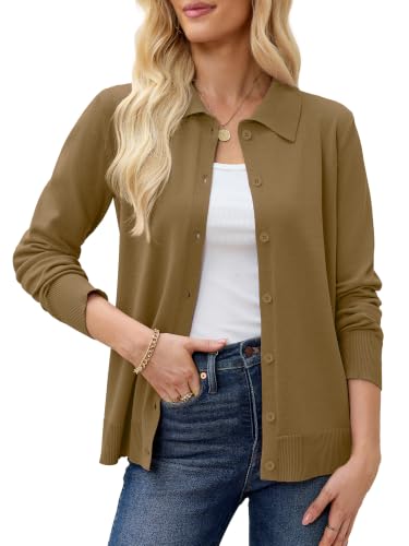 Image of Heymoments Womens Lightweight Cardigan Sweaters Fall Outfits