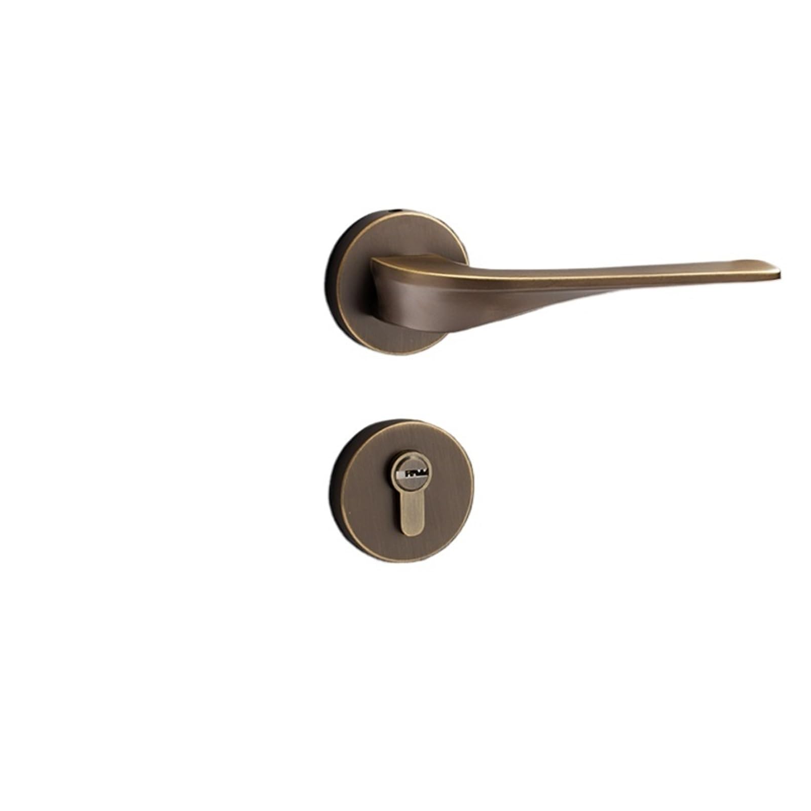 Solid Brass Magnetic Silent Wood Split Lock Bedroom