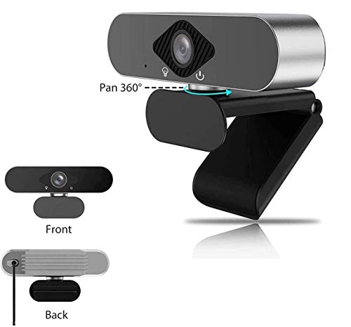 Webcam de Alta Definição 1080P Completa Lente Grande Angular USB Web Câmera com Microfone Integrado