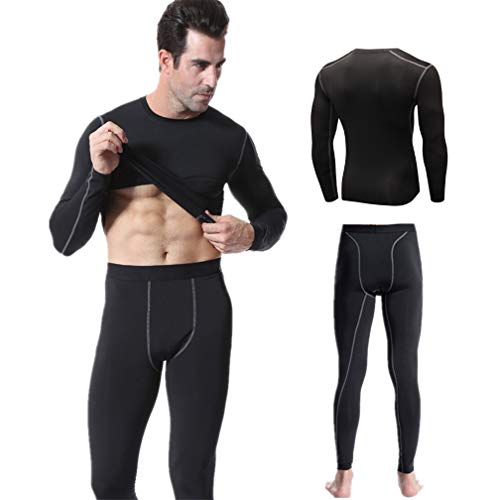 Image of WINDCHASER Mens Thermal Underwear Set Winter Sport Hunting Gear Sport Long Johns Base Layer Bottom Top