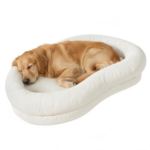 Orthopedic Dog Beds for Large Dogs, High-Density Foam Support Pet...