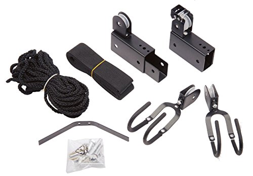 Alzamientos de canoa del almacenamiento del garaje de la elevaci�n del alzamiento del kayak, capacidad de trabajo de 100lbs