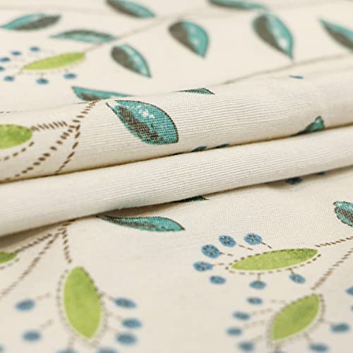 Vogol Herbs Printed Valances For Windows Rod Pocket Window Valance For Kitchen Living Room, 52 X 18 Inches, One Panel #TOP4