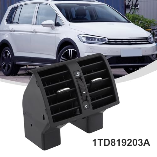 Sortie Climatisation pour Touran 2004-2015 Grille Ventilation Arrière Réglable