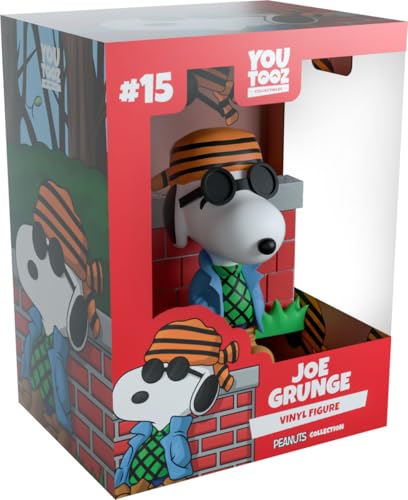 Youtooz Peanuts Joe Grunge 3.7' Inch Vinyl Figure, Collectible Joe Grunge from Peanuts Peanuts Collection