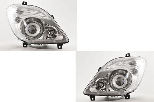 Johns, Scheinwerfer Satz passend für Mercedes Sprinter Scheinwerfer 906 Bi-Xenon D1S/H7 li re ab 06/06-