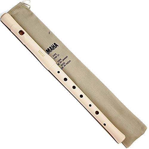 Flauta Doce Yamaha Pífaro Yrf-21 Id Com Bag